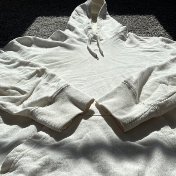 American Eagle Blank White Hoodie - Picture 4 of 5